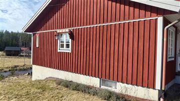 Hus efter fasadmålning